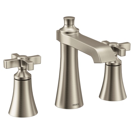 A large image of the Moen TS6985 Brushed Nickel