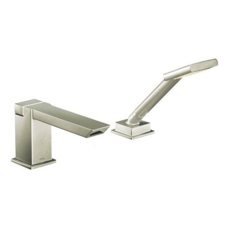 A large image of the Moen TS9041 Brushed Nickel