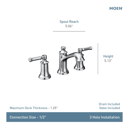 A large image of the Moen TV6805 Alternate Image