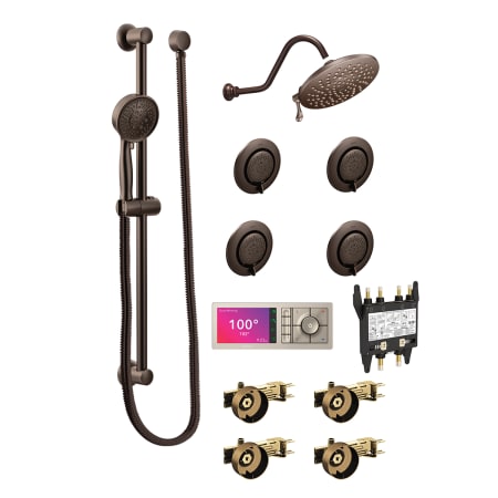A large image of the Moen U-S6320EP-TS1422-4 Oil Rubbed Bronze