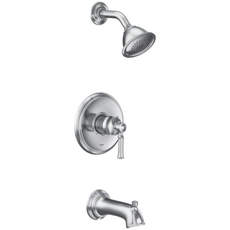 A large image of the Moen UT2183EP Chrome