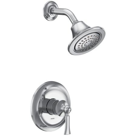 A large image of the Moen UT24502EP Chrome