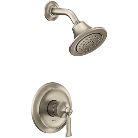 A large image of the Moen UT24502EP Brushed Nickel