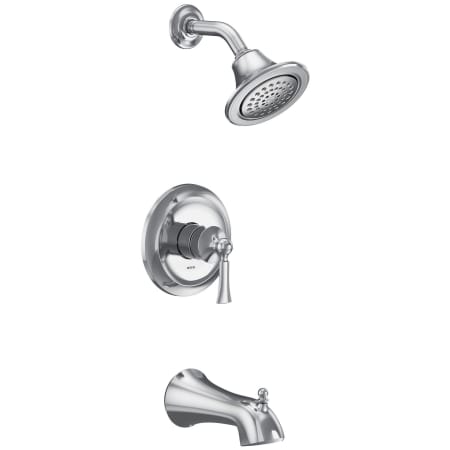 A large image of the Moen UT24503EP Chrome