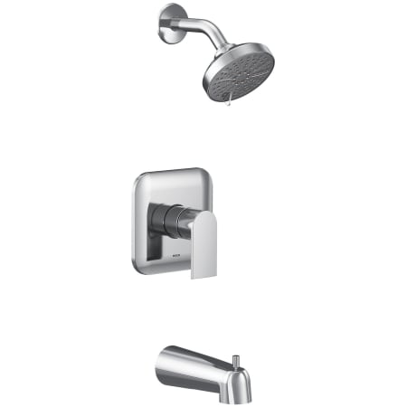 A large image of the Moen UT2473EP Chrome
