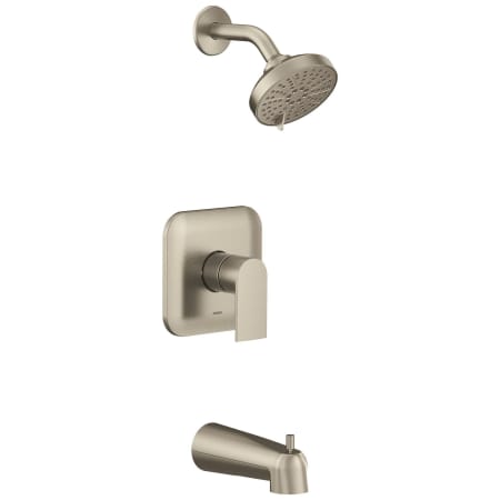 A large image of the Moen UT2473EP Brushed Nickel