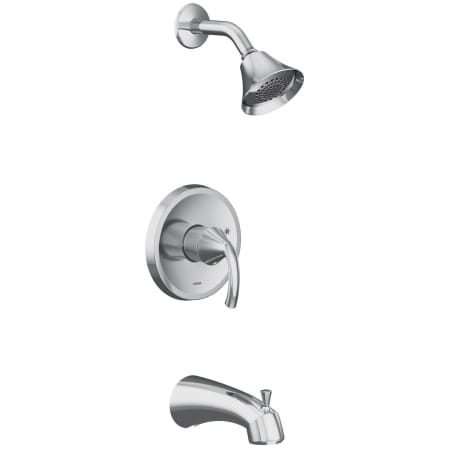 A large image of the Moen UT2743EP Chrome