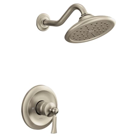 A large image of the Moen UT35502 Brushed Nickel