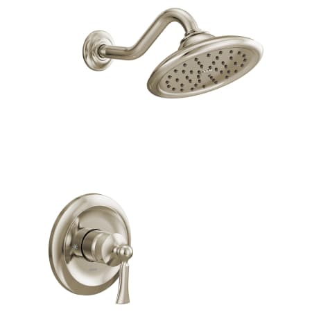 A large image of the Moen UT35502EP Polished Nickel