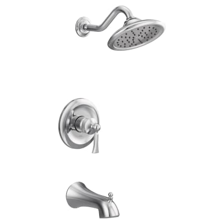 A large image of the Moen UT35503EP Chrome