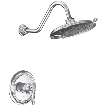 A large image of the Moen UTS232102EP Chrome