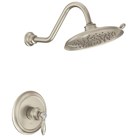 A large image of the Moen UTS232102EP Brushed Nickel