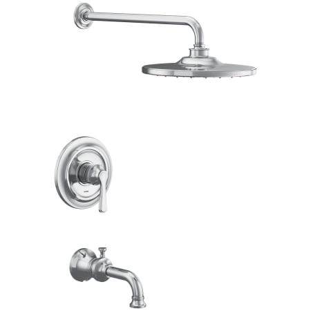 A large image of the Moen UTS244203EP Chrome