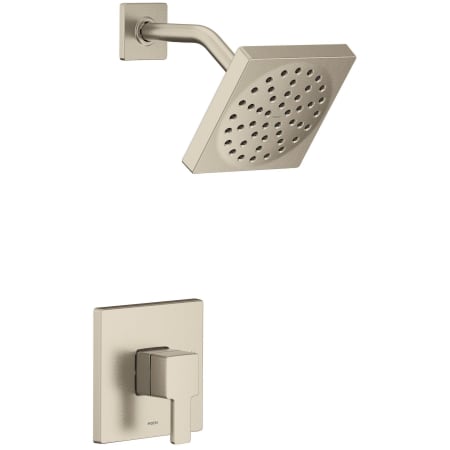 A large image of the Moen UTS2712EP Brushed Nickel