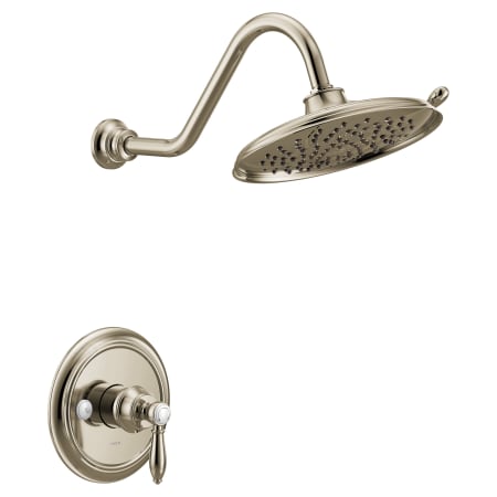 A large image of the Moen UTS33102EP Polished Nickel