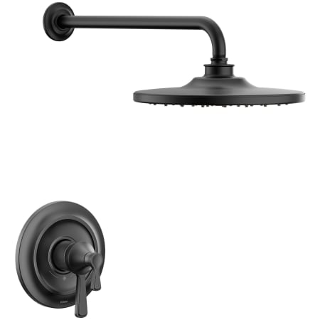 A large image of the Moen UTS444302EP Matte Black