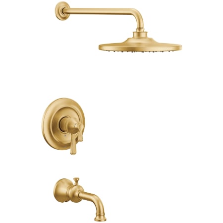 A large image of the Moen UTS444303EP Brushed Gold