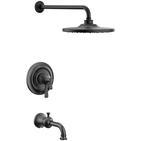 A large image of the Moen UTS444303EP Matte Black