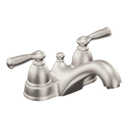A large image of the Moen WS84912 Spot Resist Brushed Nickel