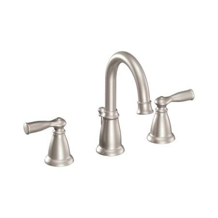 A large image of the Moen WS84924 Spot Resist Brushed Nickel