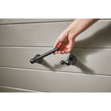 Moen Y2608CH Chrome Banbury Wall Mounted Pivoting Toilet Paper Holder 