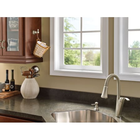 A large image of the Moen YB1003 Moen-YB1003-Kitchen View