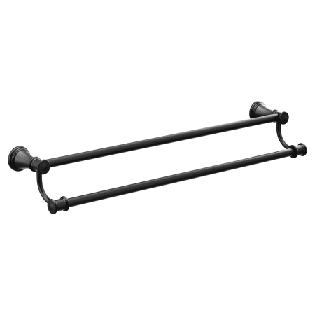 A large image of the Moen YB6422 Matte Black