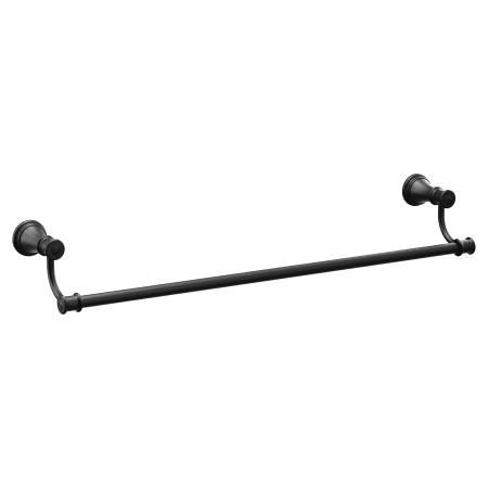 A large image of the Moen YB6424 Matte Black