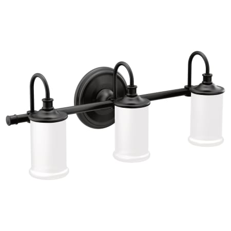 A large image of the Moen YB6463 Matte Black