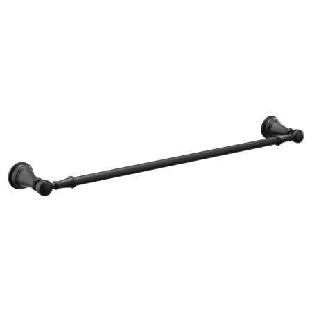 A large image of the Moen YB8424 Matte Black