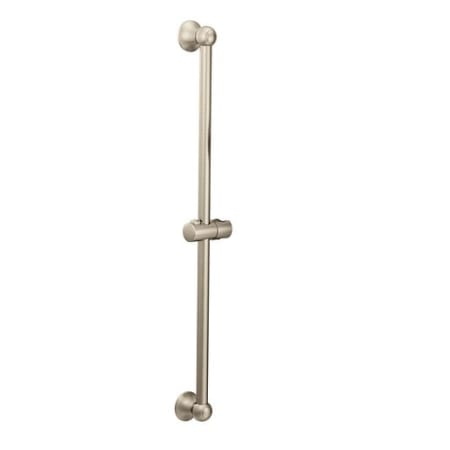 A large image of the Moen 154296 Brushed Nickel
