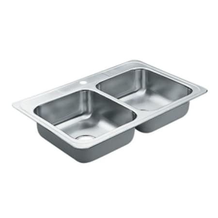 A large image of the Moen 22824 Stainless