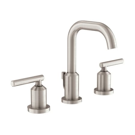 A large image of the Moen WS84229 Spot Resist Brushed Nickel
