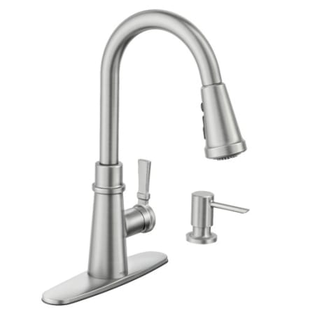 A large image of the Moen 87235 Spot Resist Stainless