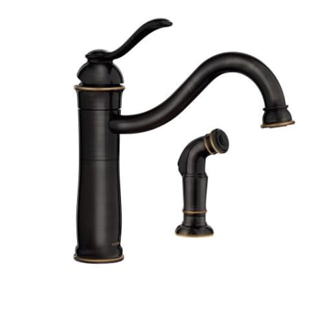 A large image of the Moen 87427 Mediterranean Bronze Microban