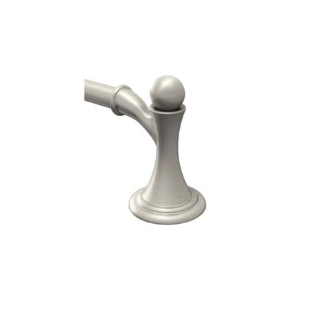 A large image of the Moen DN5424 Brushed Nickel