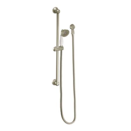A large image of the Moen S12107EP Brushed Nickel