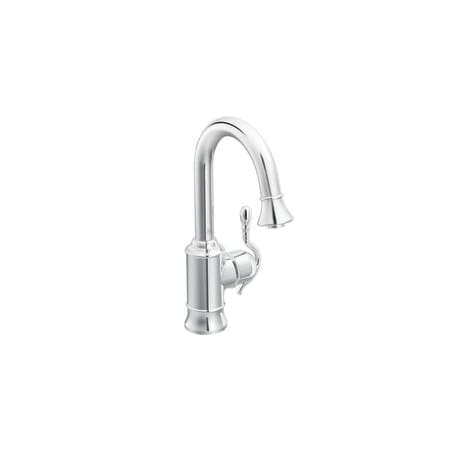 A large image of the Moen S6208 Faucet Only View