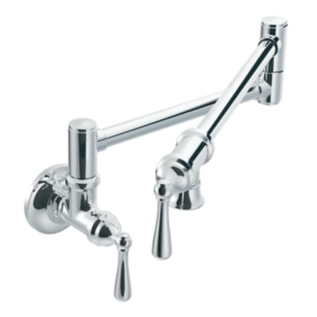A large image of the Moen S664 Chrome