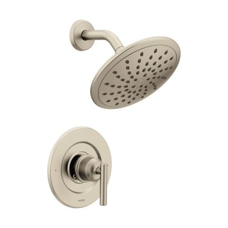 A large image of the Moen T3002EP Brushed Nickel