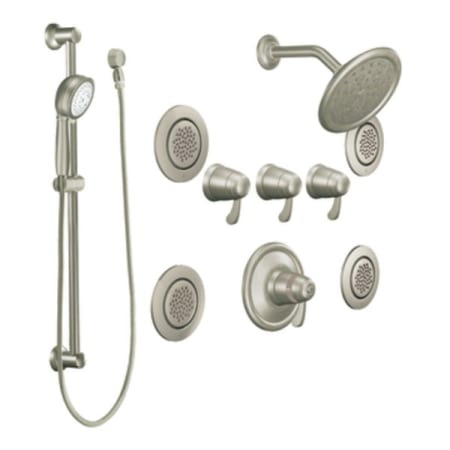 A large image of the Moen TS276 Brushed Nickel