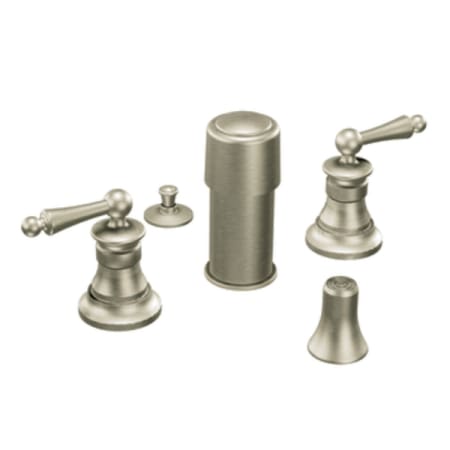 A large image of the Moen TS415 Brushed Nickel