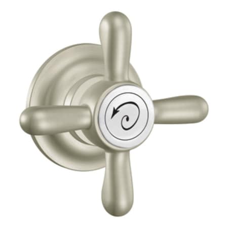 A large image of the Moen YB8401 Brushed Nickel