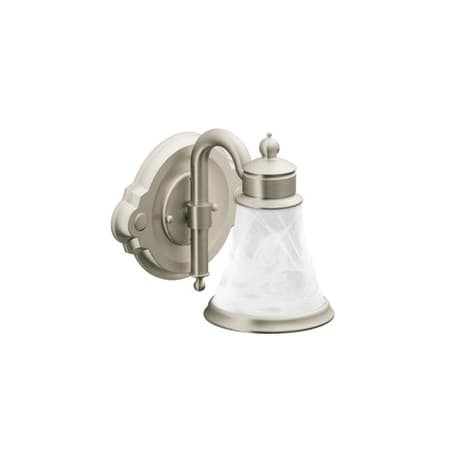 A large image of the Moen YB9861 Brushed Nickel