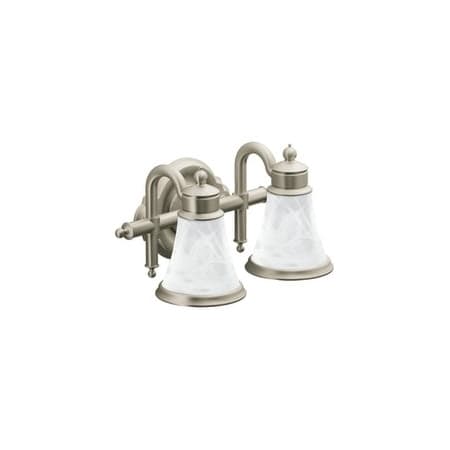 A large image of the Moen YB9862 Brushed Nickel