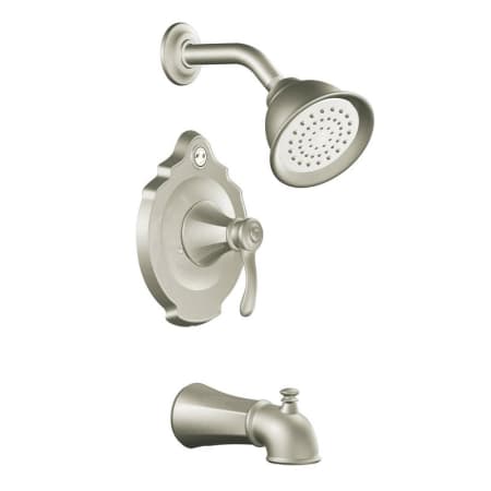 A large image of the Moen T2606 Brushed Nickel