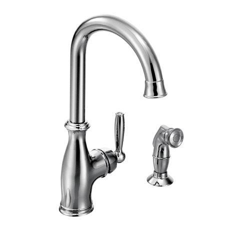 A large image of the Moen 7735 Chrome