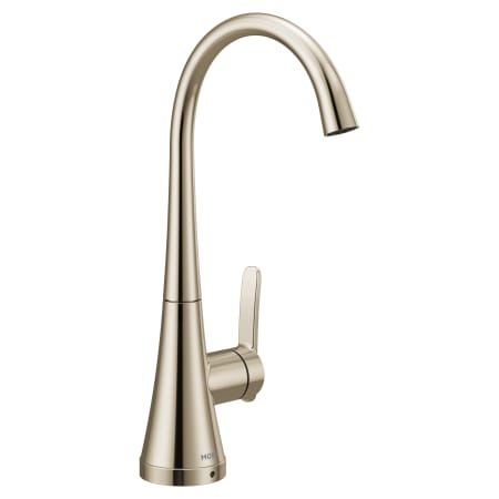 A large image of the Moen S5535 Polished Nickel