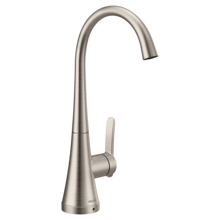 A large image of the Moen S5535 Spot Resist Stainless