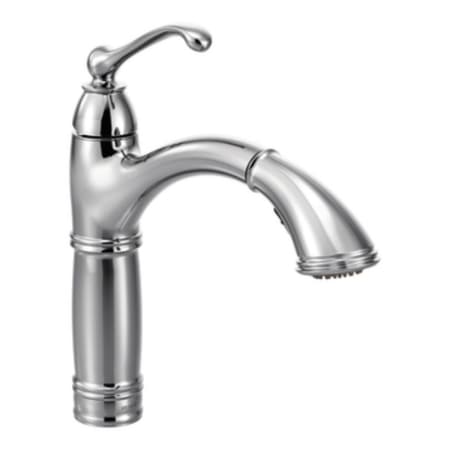 A large image of the Moen S73709 Faucet Only View